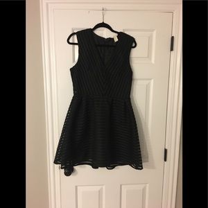 H&M short black dress